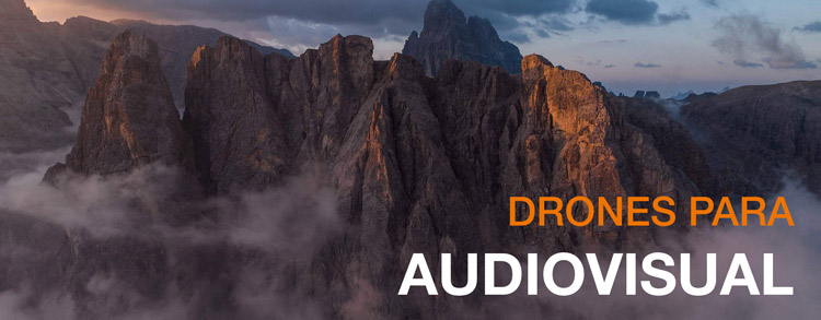 Categoría drones para audiovisual